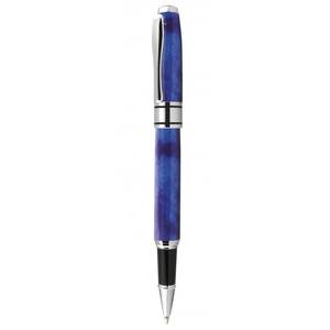 Marble <b>Blue</b> Rollerball <b>Pen</b> Brass Material Ballpoint <b>Pen</b> for Writing - Product Image 1