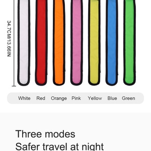 Collar de Seguridad LED para Mascotas con Batería Reemplazable a Precio de Fábrica, Collar Luminoso para Perros para Caminar Nocturno - Product Image 2