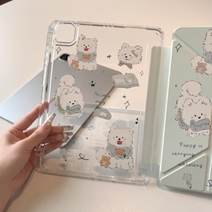Étui de protection rigide transparent en cuir avec impression personnalisée par sublimation et porte-crayon pour <span class=keywords><strong>iPad</strong></span> 11 A16 Air 11 10.9 Pro 11 12.9 13 - Product Image 5