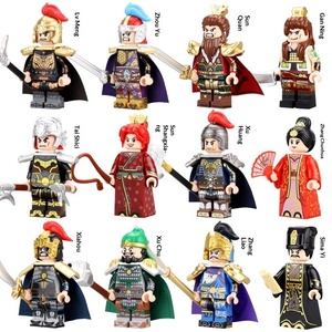 Bloques de Construcción Diku, Juguetes para Niños, Rompecabezas, Figuras Armables de Guan Yu, Zhao Yun, Lu Bu, de los Tres Reinos, Little Xia - Product Image 3