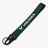 Cordon porte-clés promotionnel en nylon avec impression 3D sur soie, logo personnalisé, sangle tissée, porte-clés de poignet pour avion