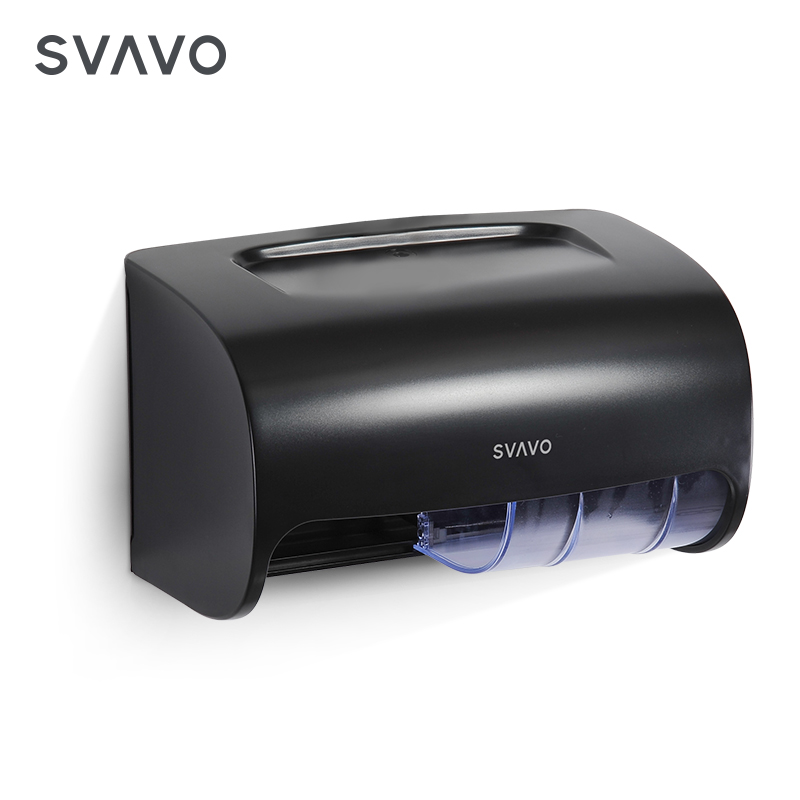 Negro con el logotipo de SVAVO