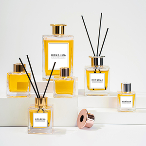 定制芳香疗法玻璃瓶超大玻璃空扩散器瓶250毫升500毫升和包装 - Product Image 1