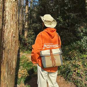 Mochila Ligera, Duradera, de Nailon Impermeable, con Patrón Geométrico Moderno, Correa de Hombro Arqueada, para Hombre y Mujer, de Gran Capacidad - Product Image 5
