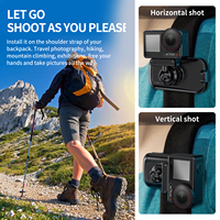 Clip magnétique pour sac à dos, fixation instantanée à ventouse, attache rapide pour sangle d'appareil photo DJI Osmo Action 4 3 5