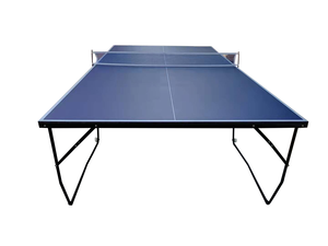 IUNNDS Mesa de Ping Pong Plegable Portátil Moderna del Sudeste Asiático, Mini Mesa de Tenis de Mesa para Niños, Juego de Red Interior, MDF - Product Image 3