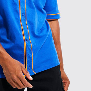 Maillot de baseball à la mode vêtements de sport coupe confortable respirant séchage rapide 100% polyester pour hommes uniformes d'équipe et vêtements décontractés - Product Image 3