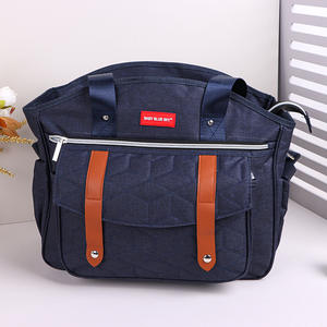 Bolsa para mamá Baby Blue Sky, bolsa para pañales resistente al agua de lona de 40x15x33cm para almacenamiento en el hogar - Product Image 2