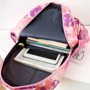 Conjunto de tres piezas Impreso Casual Mochilas escolares de PVC de gran capacidad Estándares de alta apariencia para niños Niñas Estudiantes Cómodo - Product Image 4