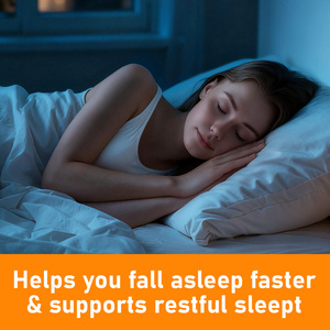 High Quality Sleep Fast Nighttime Sleep Aid Tablets Melatonin Vegan Nighttime Regulate Sleep for Adults Aid Tablets - Product Image 3