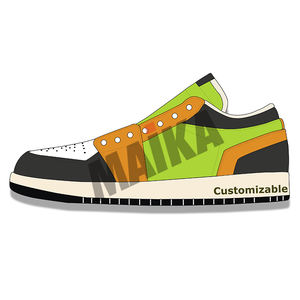 2024 zapatos deportivos bajos de alta calidad personalizados, zapatillas originales transpirables de cuero genuino para hombre, zapatos informales Chaussure Homme, zapatillas calientes - Product Image 5