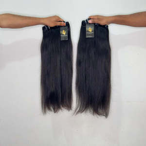 Extensiones de cabello humano virgen indio ondulado de templo, Proveedores de cabello humano virgen indio sin procesar de templo, Cabello humano virgen de un solo donante - Product Image 2