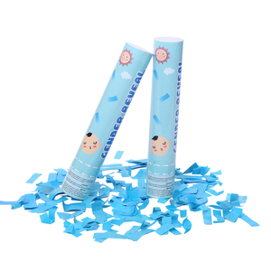Personnalisation personnalisée <span class=keywords><strong>Blue</strong></span> Pink <span class=keywords><strong>Boy</strong></span> Girl Confetti Shooter Gender Reveal <span class=keywords><strong>Poppers</strong></span> pour femmes et hommes - Product Image 6