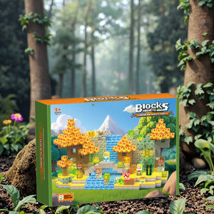 Juguetes de bloques de construcción magnéticos de plástico Princess Warrior, 200 Uds., 10 Uds., cubos emisores de luz, mejora <span class=keywords><strong>la</strong></span> creatividad, estética Visual - Product Image 1