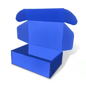 लक्जरी कस्टम गत्ते का डिब्बा उपहार बॉक्स शिपिंग परिधान बॉक्स पैकेजिंग के लिए पोशाक अंडरवियर शर्ट नालीदार गत्ता मेलर बॉक्स