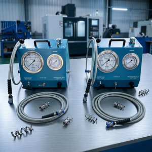 Pompe à piston pneumatique ultra haute pression 4000BAR/400Mpa, entraînée par l'air, OEM SOV-QDB-400, coupleur CEJIN pour le vissage en usinage - Product Image 2