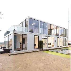 Casas pequeñas prefabricadas de lujo Mini cabaña de troncos y casas de jardín-Cabina flotante para hoteles Apartamentos inmobiliarios Precio competitivo - Product Image 1