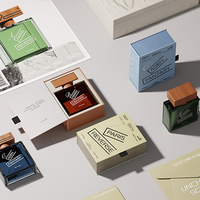 Boîte cadeau magnétique haut de gamme pour soins de la peau, logo personnalisé, fermeture magnétique pliable, carton rigide, laminage mat, écologique, recyclé