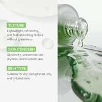 Ampoule Medicube Exosome Cica Tea Tree pour peaux sensibles avec sérum facial à la Centella Asiatica