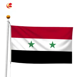 Promocional de alta calidad país Siria nacional bandera de Siria