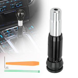 Car Gear <b>Knob</b> M18 Aluminum Alloy Extension Rod Lightweight <b>Shift</b> Head Adapter for Automatic Transmission - Product Image 4