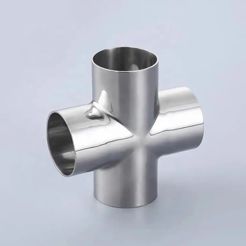 316 316L Tube Food Grade Stainless Steel Pipe Fitting Sanitary Grade 316 L Pipe Fitting