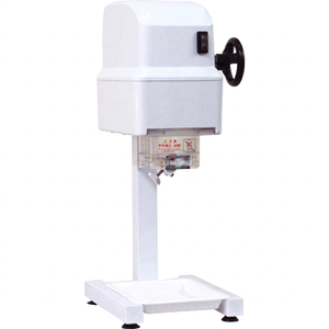 Máquina Comercial de Hielo Raspado Pequeña Eléctrica Blanca 60W Acero Inoxidable 8kg/min Semiautomática para Helado Suave 1 Año de Garantía - Product Image 1