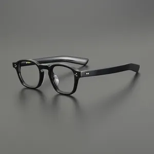 2024 Custom Logo Retro Square Optical Frame Wholesale Women Eyewear Men Eyeglasses Design Eye Glasses Frames