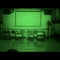 Baru!!! Led Par 64 15*15W Rgbw dengan Zoom Martin 4 In 1 RGBW Dmx 512 IP20 Led Par Konser Panggung Simulator