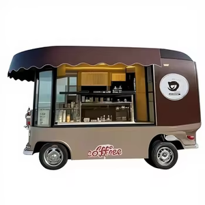 Carrito de Comida Móvil de Acero Inoxidable de 4 Ruedas para Café, Helados y Bebidas, Ideal para Zonas Turísticas, Calles Comerciales, Mercados Nocturnos y Servicios de Catering - Product Image 5