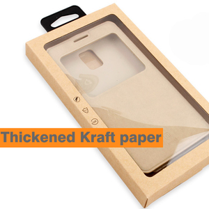 <strong>Custom</strong> Logo Print High Quality Mobile Phone <strong>Case</strong> Packaging Box <strong>With</strong> PVC Insert - Product Image 2