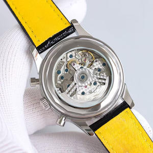 นาฬิกาข้อมือสแตนเลสสตีลอเนกประสงค์สุดหรูสำหรับนักธุรกิจ กันน้ำ พร้อมฟังก์ชันโครโนกราฟ ปฏิทิน และหน้าปัดแสดงผลแบบเข็ม - Product Image 4