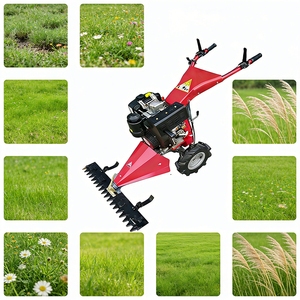 Tondeuse autoportée municipale 212cc essence, largeur de coupe 120cm, hauteur réglable de 1 à 8cm pour terrains de <span class=keywords><strong>sport</strong></span> et parcs - Product Image 1