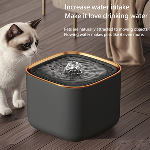 Distributeur d'eau pour animaux domestiques OEM en plastique avec filtration automatique et circulation d'eau pour chiens et chats - Product Image 5