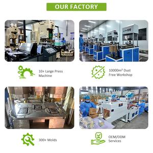 Conteneurs en aluminium blanc enduit de 310 ml personnalisés en usine pour l'emballage de plats chauds en avion avec couvercle en aluminium - Product Image 6