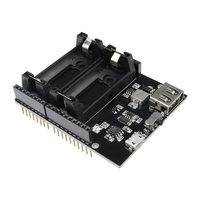 Alimentation électrique Rechargeable ESP8266 ESP32, double chargeur de batterie au Lithium 16340, Module de protection pour R3 panneau, Power Bank
