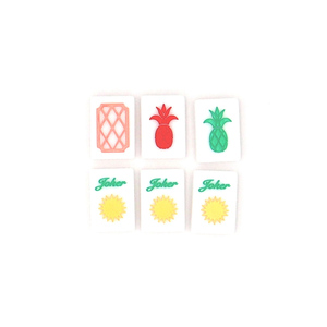Mahjong américain de luxe personnalisé avec design imprimé, 160 tuiles acryliques, 4 couches, pour adultes, jeu de société cadeau - Product Image 5