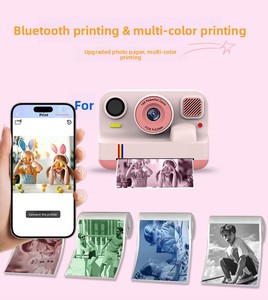 Jumon High-Quality 1080p Hd <b>Camera</b> Rechargeable Kids Instant Print <b>Camera</b> for Baby Boys Girls Gift Toys Children's <b>Camera</b> - Product Image 3