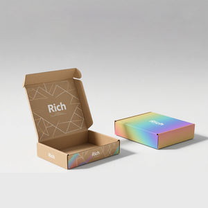 Cajas <span class=keywords><strong>de</strong></span> Embalaje Biodegradables al por Mayor, Cajas <span class=keywords><strong>de</strong></span> Cartón Corrugado para Envíos, Cajas <span class=keywords><strong>de</strong></span> Paquetería con Impresión <span class=keywords><strong>de</strong></span> Logotipo Personalizado - Product Image 2