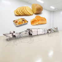 Hoge winstgevende machine voor de verwerking van verse aardappelchips en -vlokken, Pringles productielijn uit China.