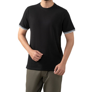 เสื้อยืดผู้ชายดีไซน์ใหม่ล่าสุด พรีเมียม ขนาดและสีตามสั่ง ขายดี ทรงปกติ คอกลม ระบายอากาศได้ดี ผ้าไม่เป็นขุย แห้งเร็ว - Product Image 1