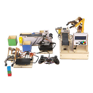 ACEBOTT DIY Smart Factory Kit Programmable Robotic Arm and Automation Learning <strong>Projects</strong> for Beginners ESP32 <strong>Arduino</strong> IOT Blockly - Product Image 1