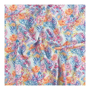 Hot Sell Product Digital Print Spandex Swim Fabric For Summer Swimwear Polyester