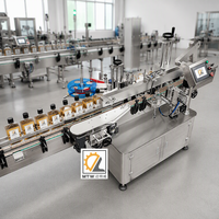 Machine d'étiquetage automatique de bouteilles carrées à commande servo MTW pour contenants plats et rectangulaires