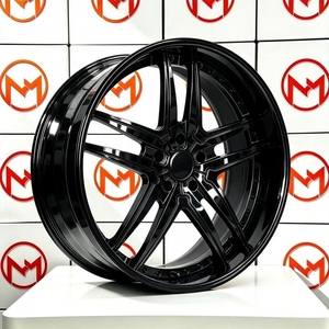 Jantes en alliage Maxtera forgées sur mesure en 3 parties de style Vizzo pour voitures de tourisme GT-R <span class=keywords><strong>Chrysler</strong></span> <span class=keywords><strong>300C</strong></span> Dodge Challenger Impala Caprice - Product Image 2