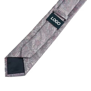 Top Seller affari tessuti Jacquard cravatte di seta di alta qualità Paisley modello di lusso Business collo cravatta per gli uomini - Product Image 2