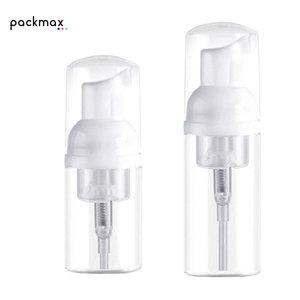 Round Facial Cleanser Foam <b>Pump</b> PET+PP <b>Bottle</b> 40ml/50ml/80ml Cosmetic Packaging Hand Wash Foaming <b>Pump</b> <b>Bottle</b> - Product Image 1