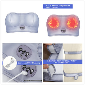 Masseur de Poitrine Vibrant, Masseur d'Allaitement et d'Augmentation Mammaire - Product Image 4