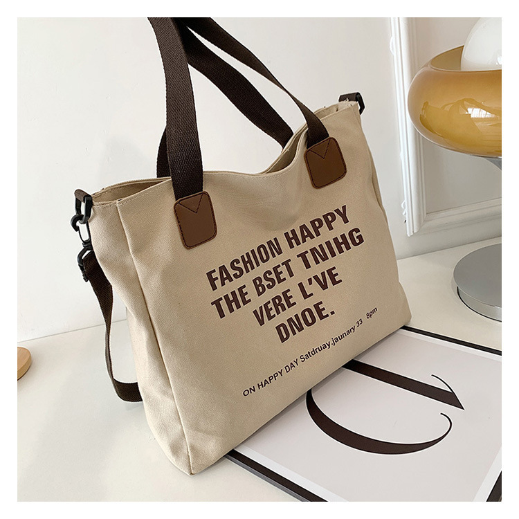 Tote Bag for Women with Zipper