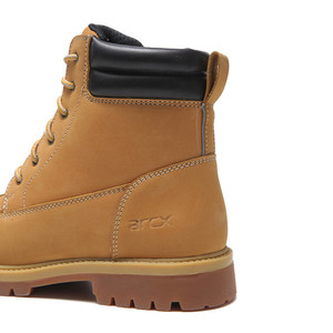 Botas de Motociclismo ARCX para Mujer, Botas de Motocicleta Todoterreno, de Cuero Nobuck Amarillo, Casuales, de Seguridad, para Motocicletas - Product Image 4